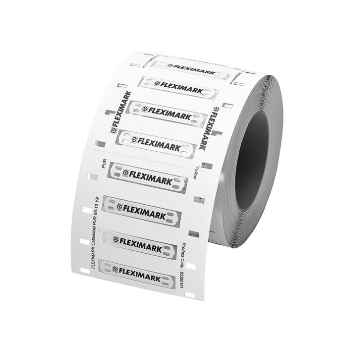 Cablelabel PUR vit FCC