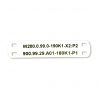 Cablelabel PUR 75x15 WH Färg: Vit-0