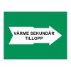 Flo_Code Värme sekundär tillopp
