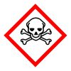 Faropiktogram GHS06 Giftig