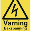 Bakspänning 110X150 AL YE -0