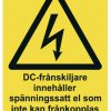 DC-Frånskiljare 110X150 AL YE -0