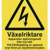 VX Spän. satt 52x75 dekal -0